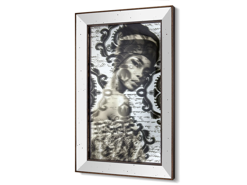 BAYAN SILÜET TABLO-1 62x94 CM