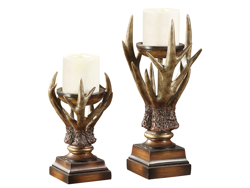 DEERFIELD IKILI CANDLEHOLDER 13x33 CM