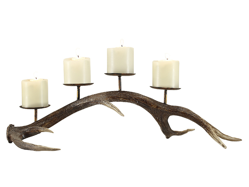 ELK CANDLEHOLDER 28*16 CM