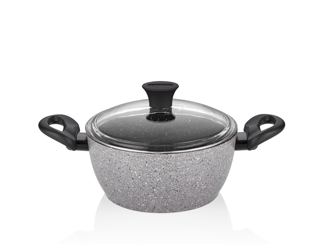 PT VIVA 20 CM DEEP POT WITH LID