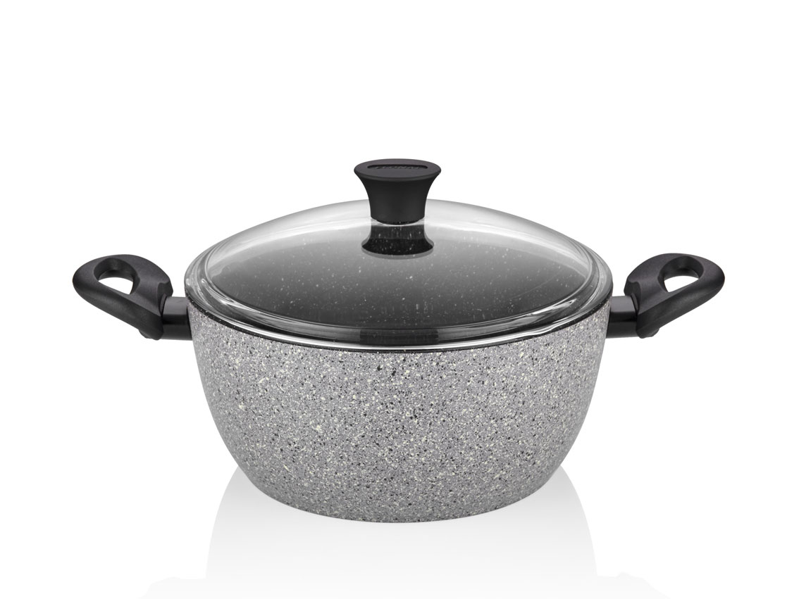 PT VIVA 28 CM DEEP POT WITH LID