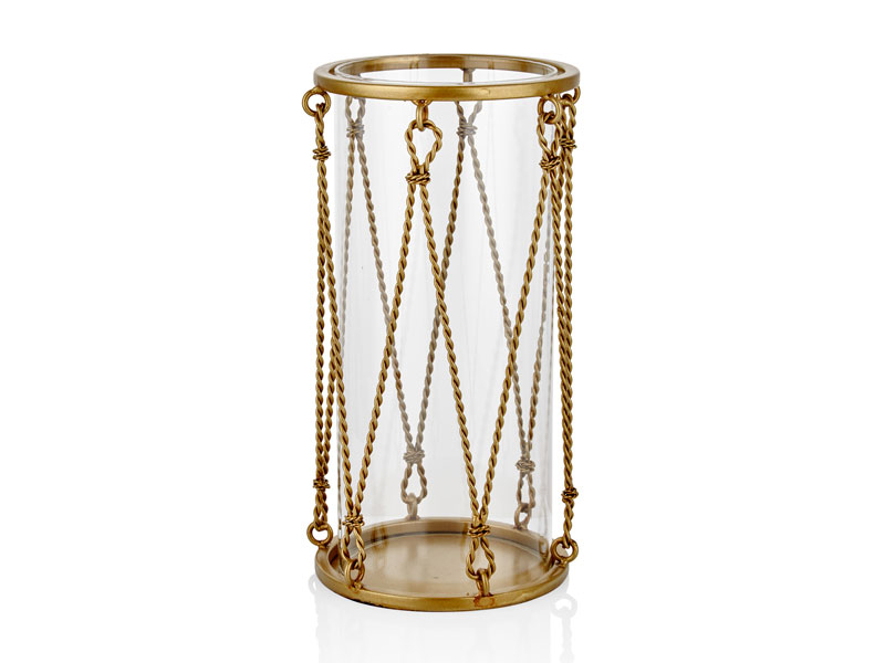 GOLD HALATLI MUMLUK BÜYÜK 32 CM